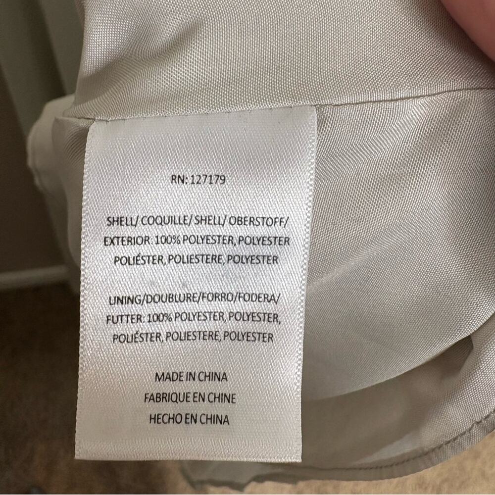 NWT Jenny Yoo Mila Morning Mist Mint Luxe Chiffon Bridesmaid Dress Size 12 - Picture 8 of 9